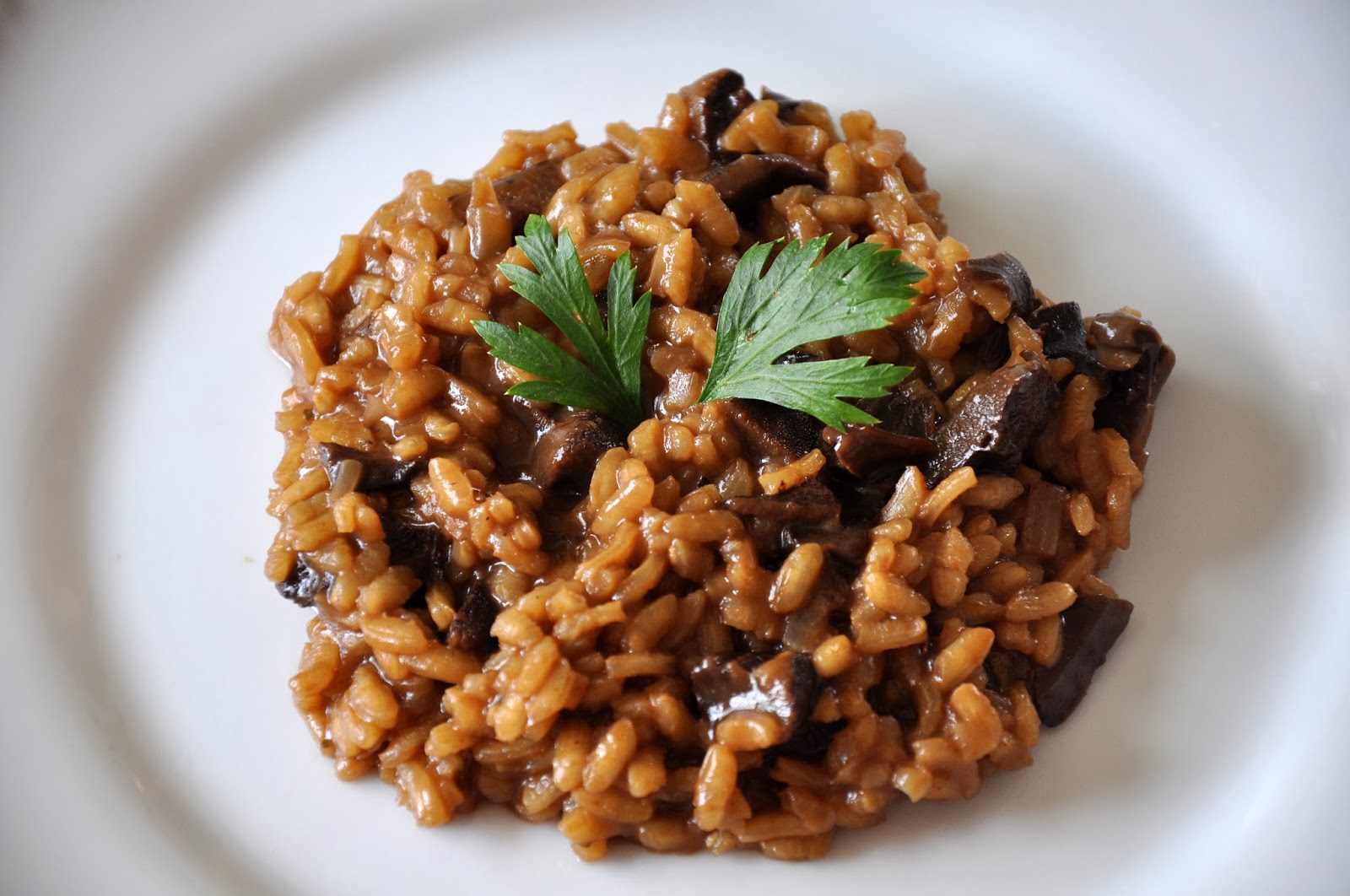 Arroz. Feijão e Caviar Para facilitar a vida Risoto de Funghi com