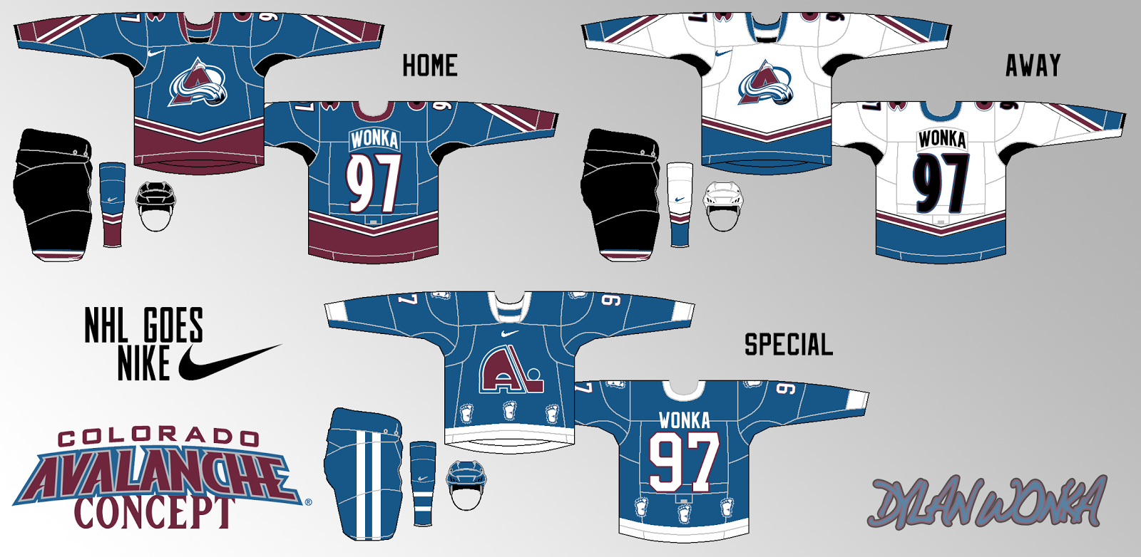 avalanche nordiques jersey