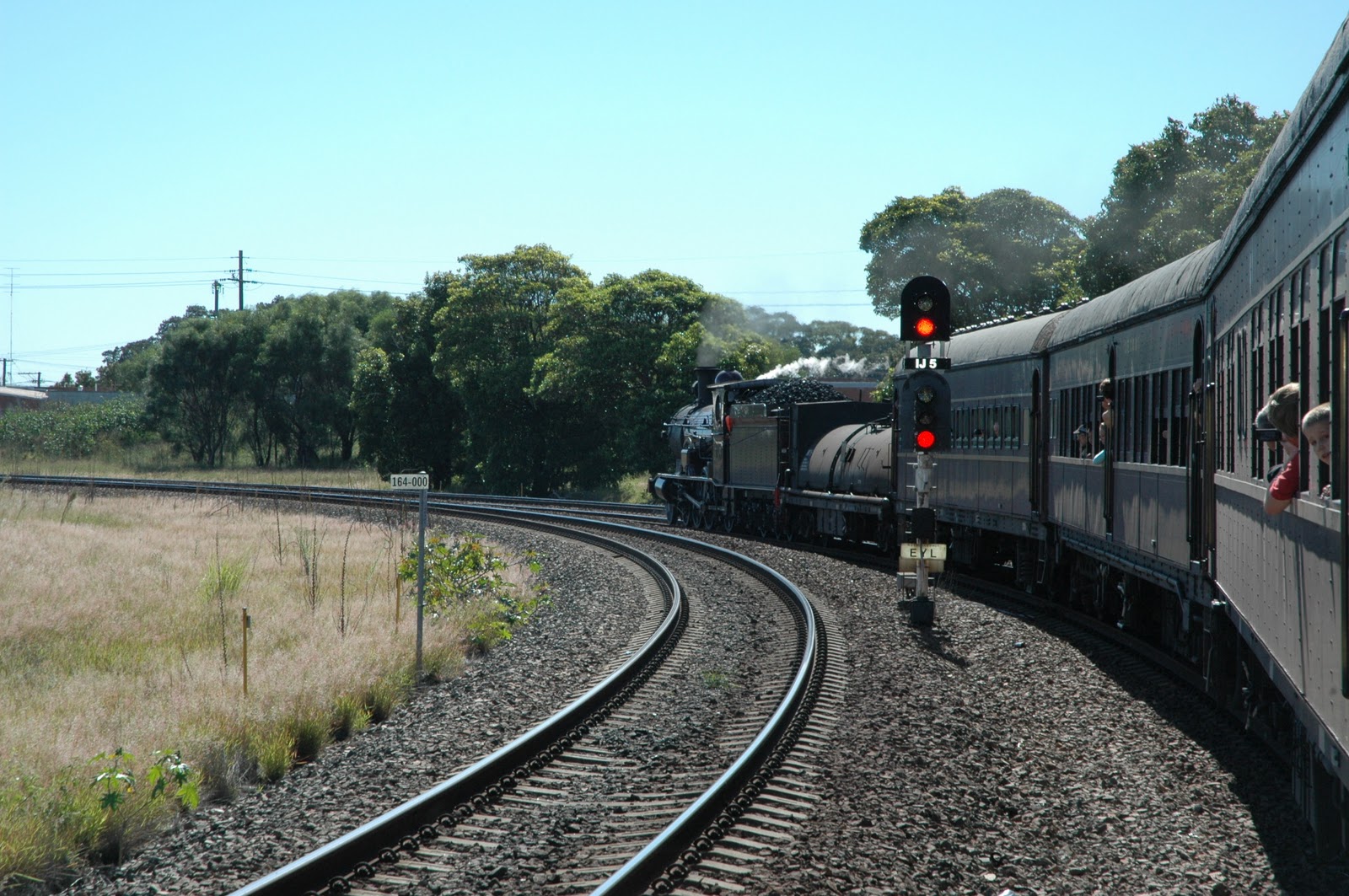 NSWGR Train Tracker Maitland Steamfest 2011
