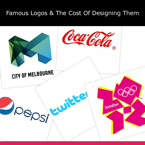 Famous Logos And The Cost Of Designing Them dzinegeek