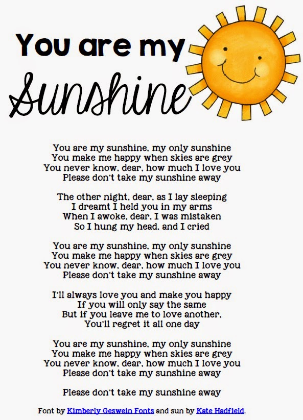 Tuesday Art Linky: Paper Plate Sun FREE download of you are my sunshine song