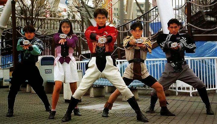 Power rangers japan