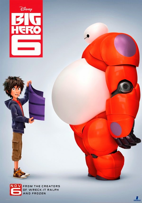 3º poster Hiro Hamada y Baymax de "Big Hero 6" 3º poster Hiro Hamada y Baymax de "Big Hero 6"