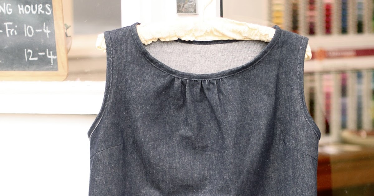 THE DRAPERY Sewing with our Hemp/Cotton Denim