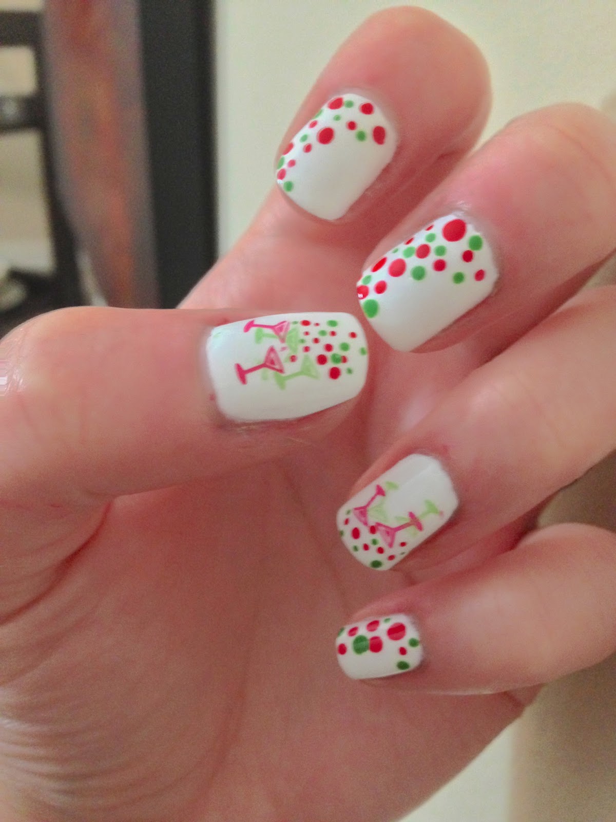Polish Off the Bottle: Shot of the Day: Cinco de Mayo Nails and Margaritas!