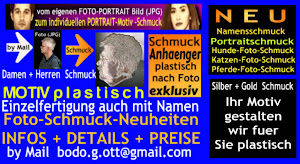 Namensschmuck - Schmuck mit Namen und foto Portrait Motiv