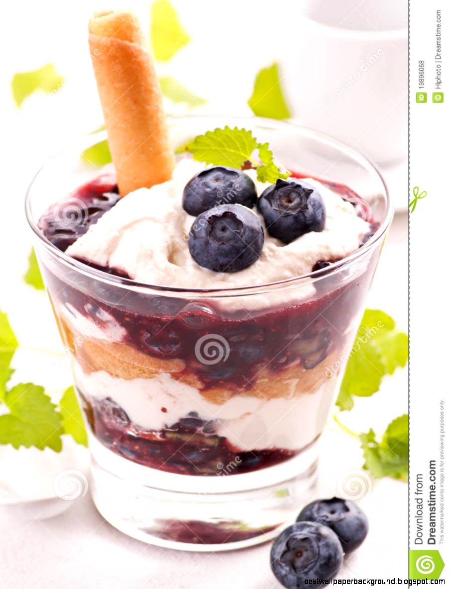 Bilberry Dessert