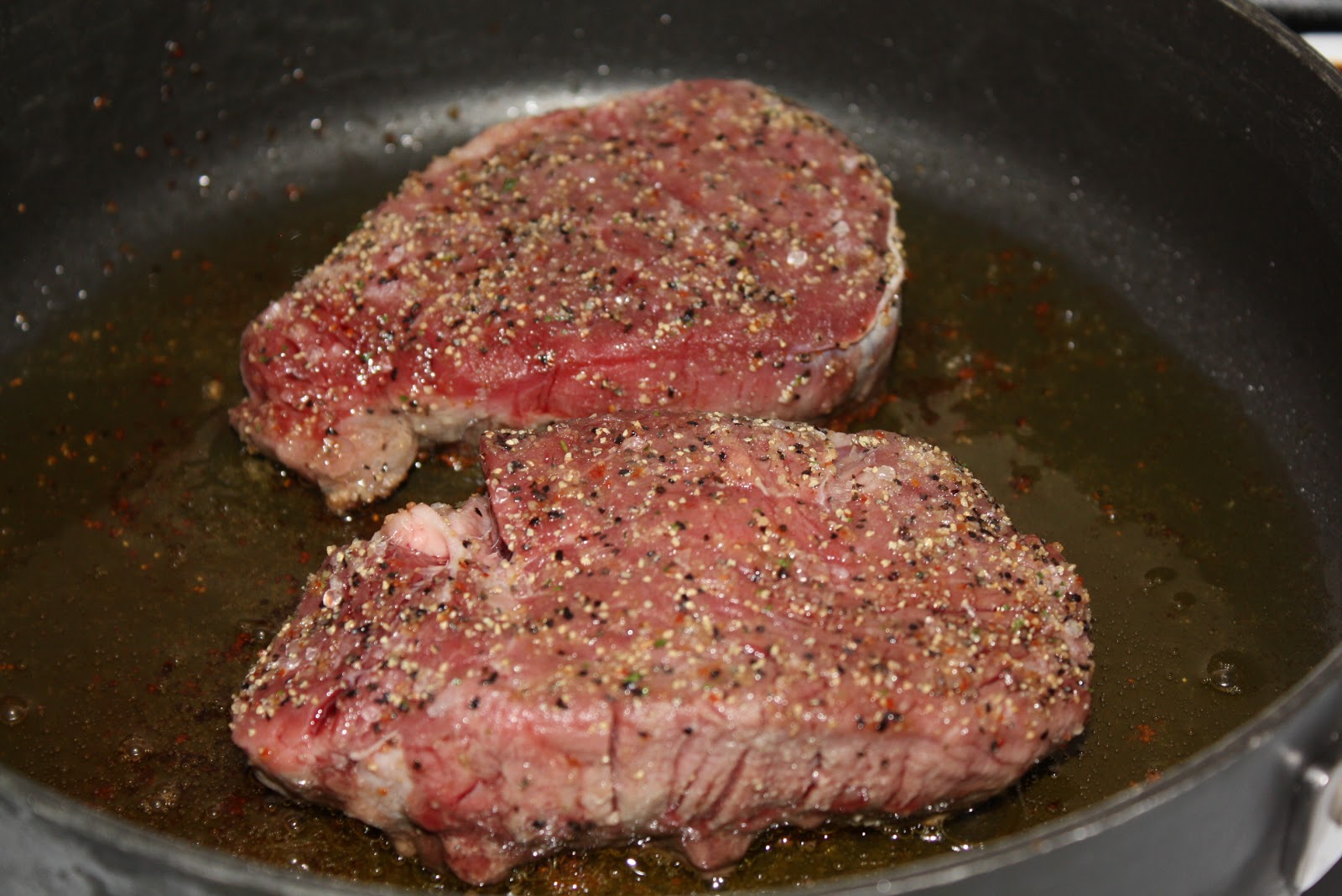 Charm Hour Filet Mignon with Creamy Goat Cheese Sauce