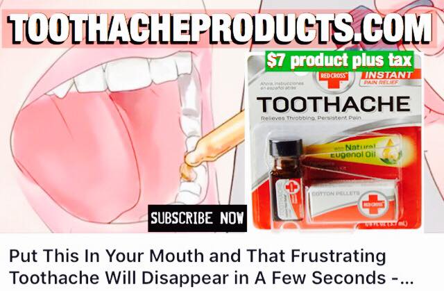Kills Tooth Nerve Pain On Contact | #1 Toothache Product In The World