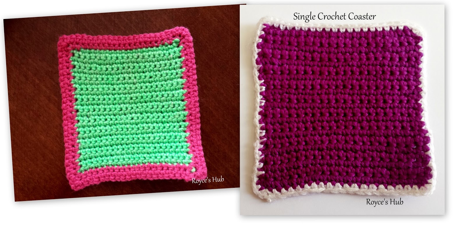 http://jessieathome.com/2014/10/basic-single-crochet-coaster.html