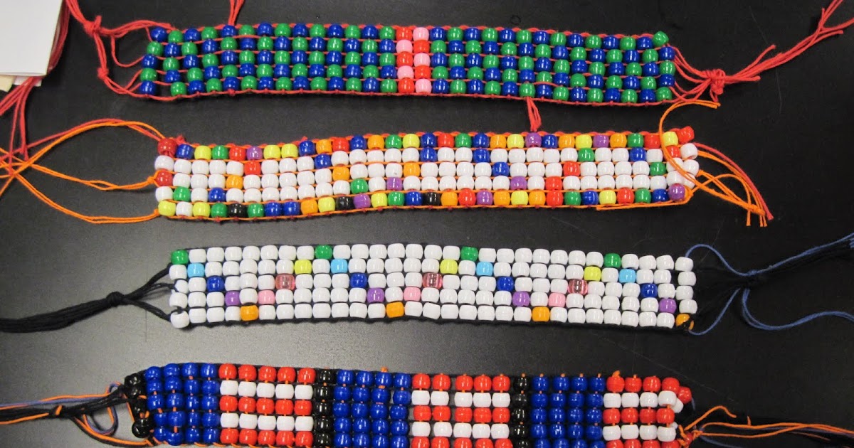 There's a Dragon in my Art Room A new batch of Wampum Belts!