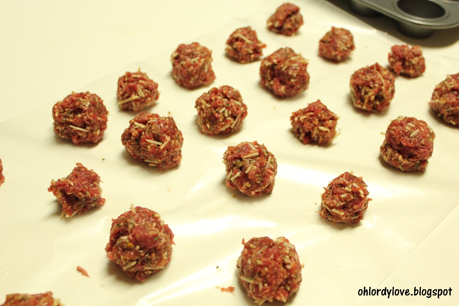 Oh Lordy! Homemade Meatballs