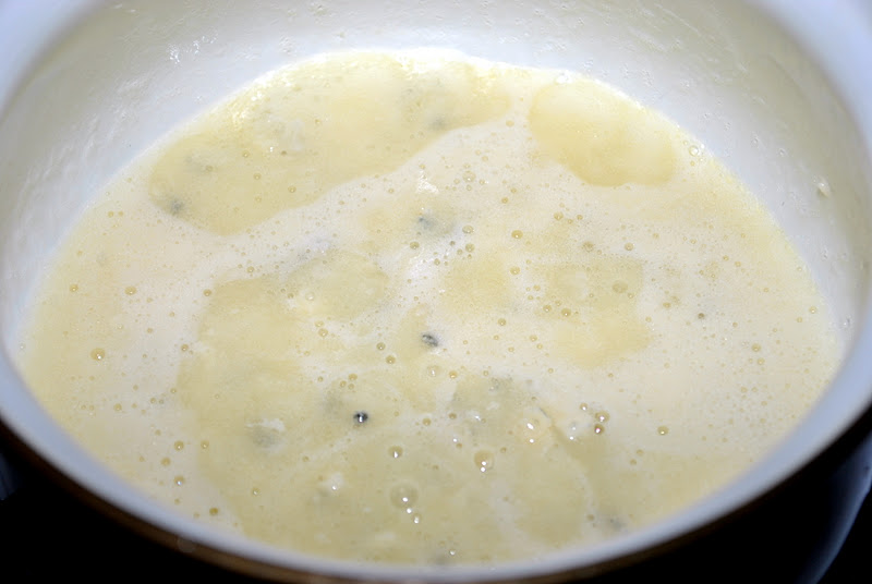 Love and Pancakes Gnocchi with White Wine and Cheese Sauce