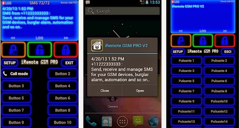 LA MIGLIORE APPLICAZIONE ANDROID GRATUITA PER APRIRE E CHIUDERE IL CANCELLO AUTOMATICO DI CASA