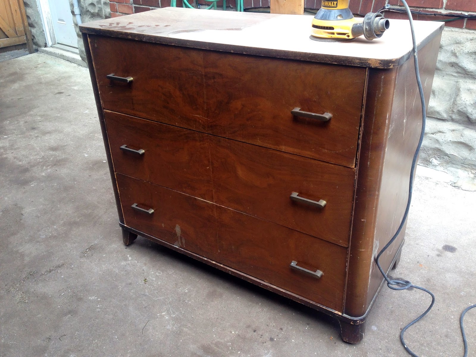 Repurposed Gems An old record player an antique bed, and a