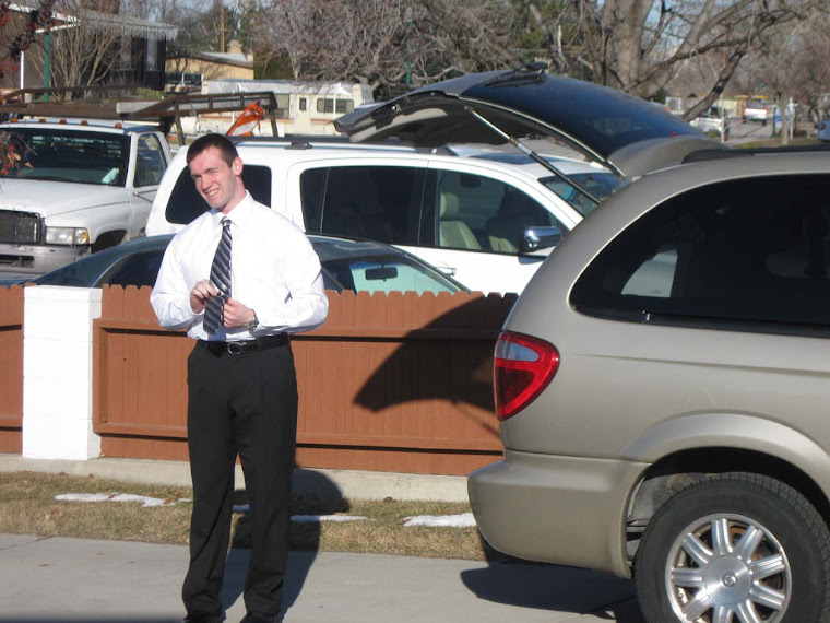 Bags are in the van- Heading off to MTC!