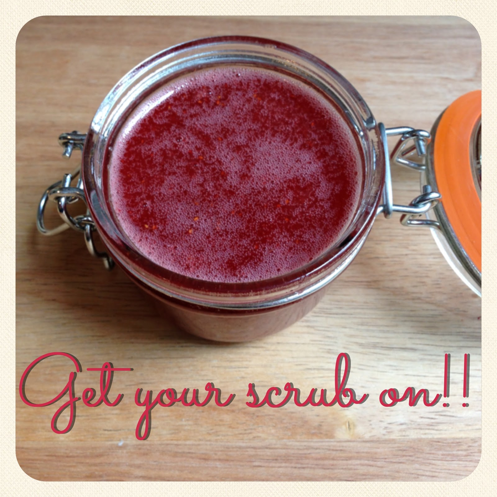 Strawberry Sugar Scrub by Fresh Picked Beauty Healthy Natural