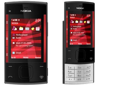 NOKIA 
X3-02 Harga Rp.1.600.000