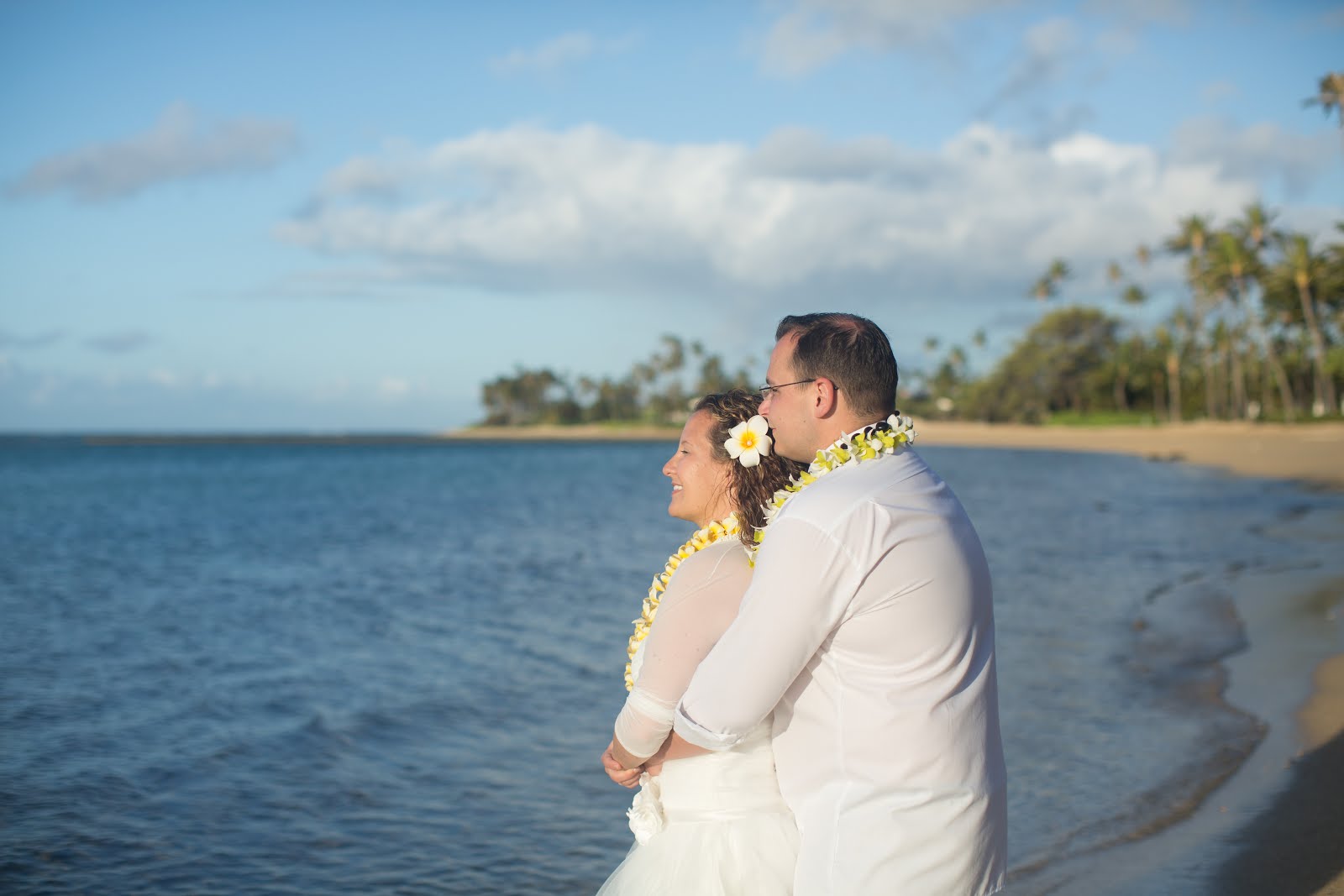 La Manina Sunrise Wedding Waialae Beach Park