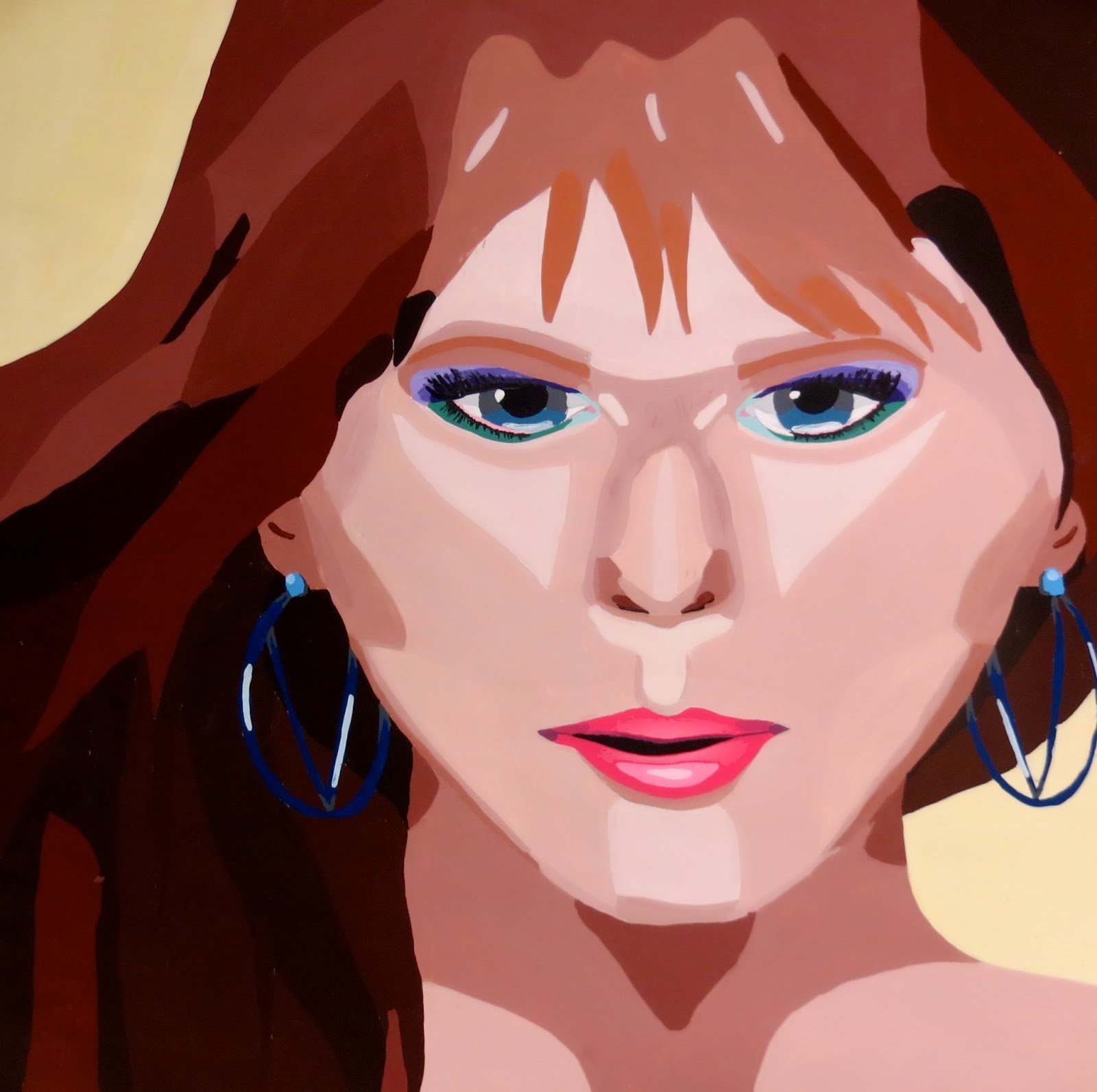 The Creative License Flat Areas of Color Paintings