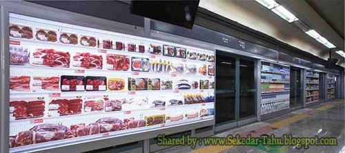 Seoul subway Seolleung virtual store