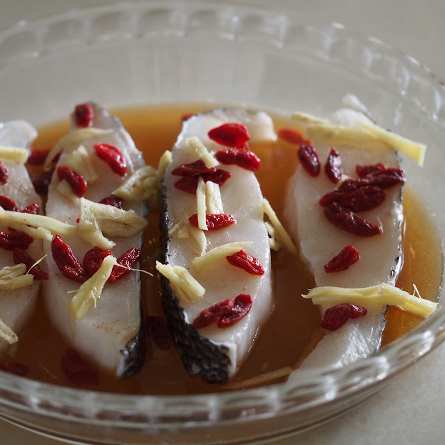 Simple Everyday Food Steamed Cod Fish with Essence of Chicken