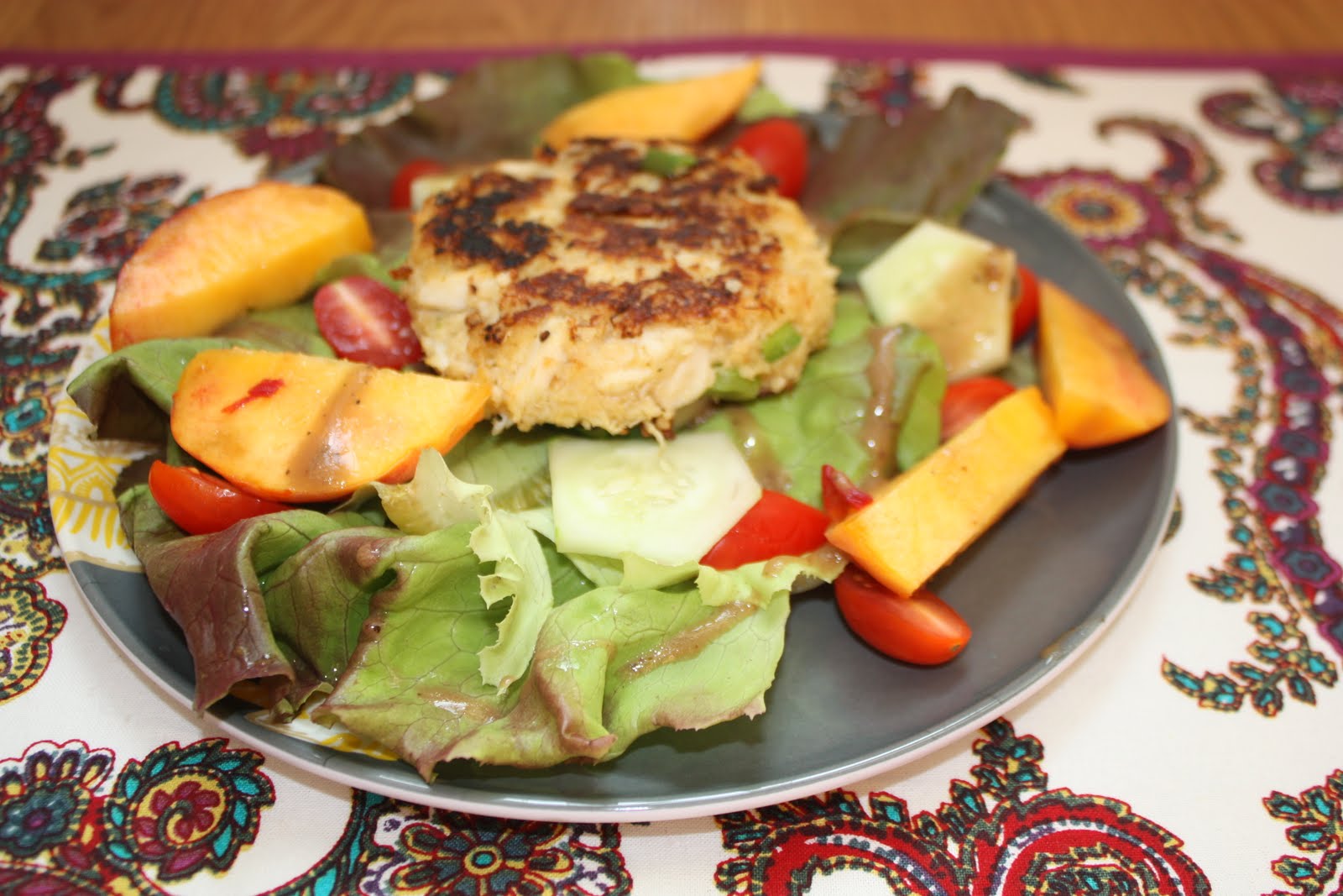 Chow and Chatter Asian Inspired Crab Cakes