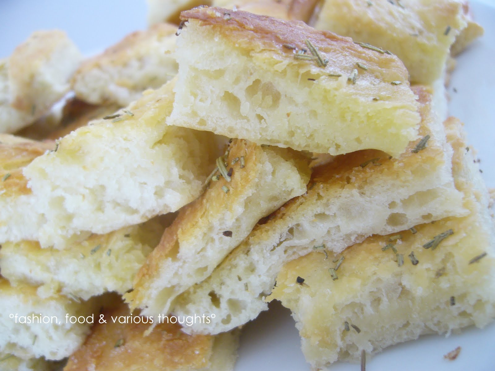 Fashion Food Various Thoughts Focaccia Morbidissima