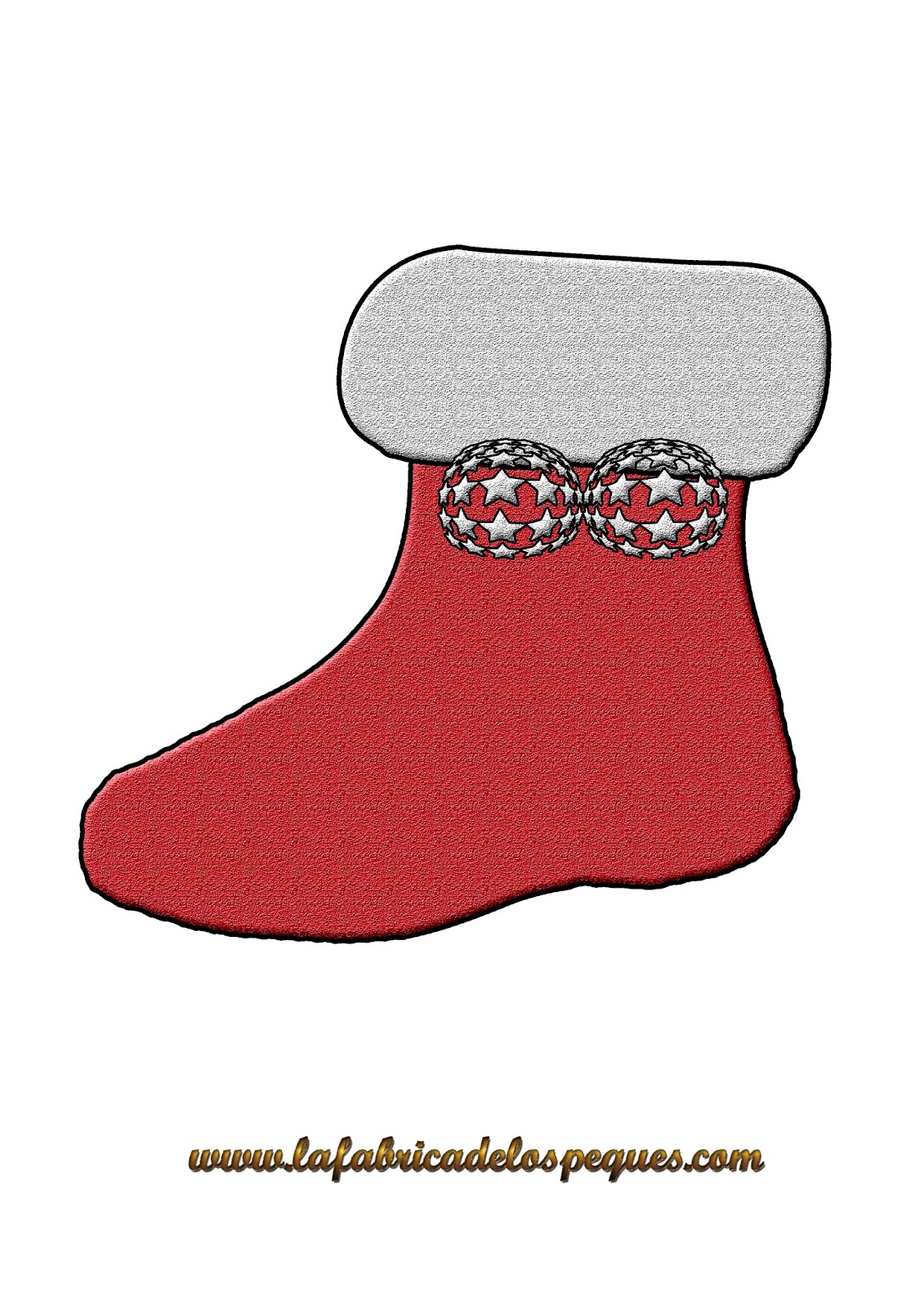 Imprimibles Y Plantillas De Navidad Gratis Gorros Calcetines Y Adornos La Fabrica De Los Peques
