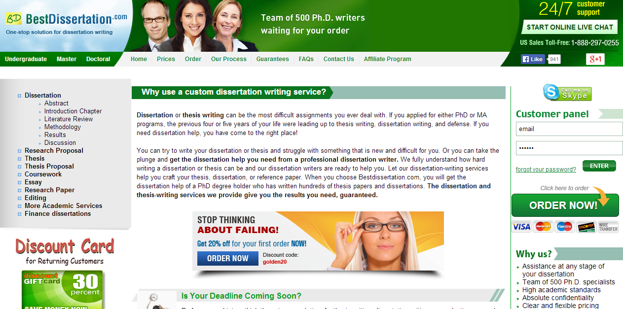 Dissertation Writing Services Reviews