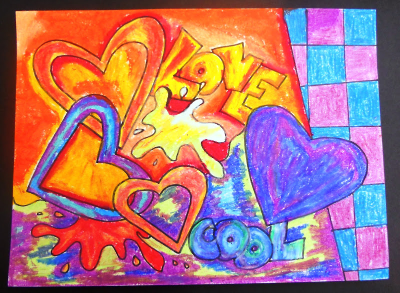 Heart Art Lesson