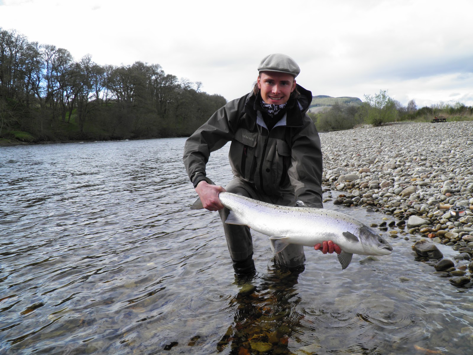 River Tay Salmon Fishing The Junction Pool Kinnaird Beat River Tay
