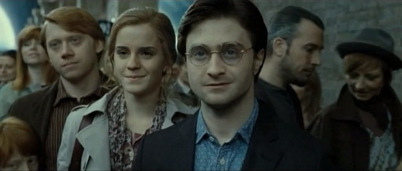 Rupert Grint, Emma Watson e Daniel Radcliffe em HARRY POTTER E AS RELÍQUIAS DA MORTE - PARTE 2 (Harry Potter and the Deathly Hallows - Part 2)
