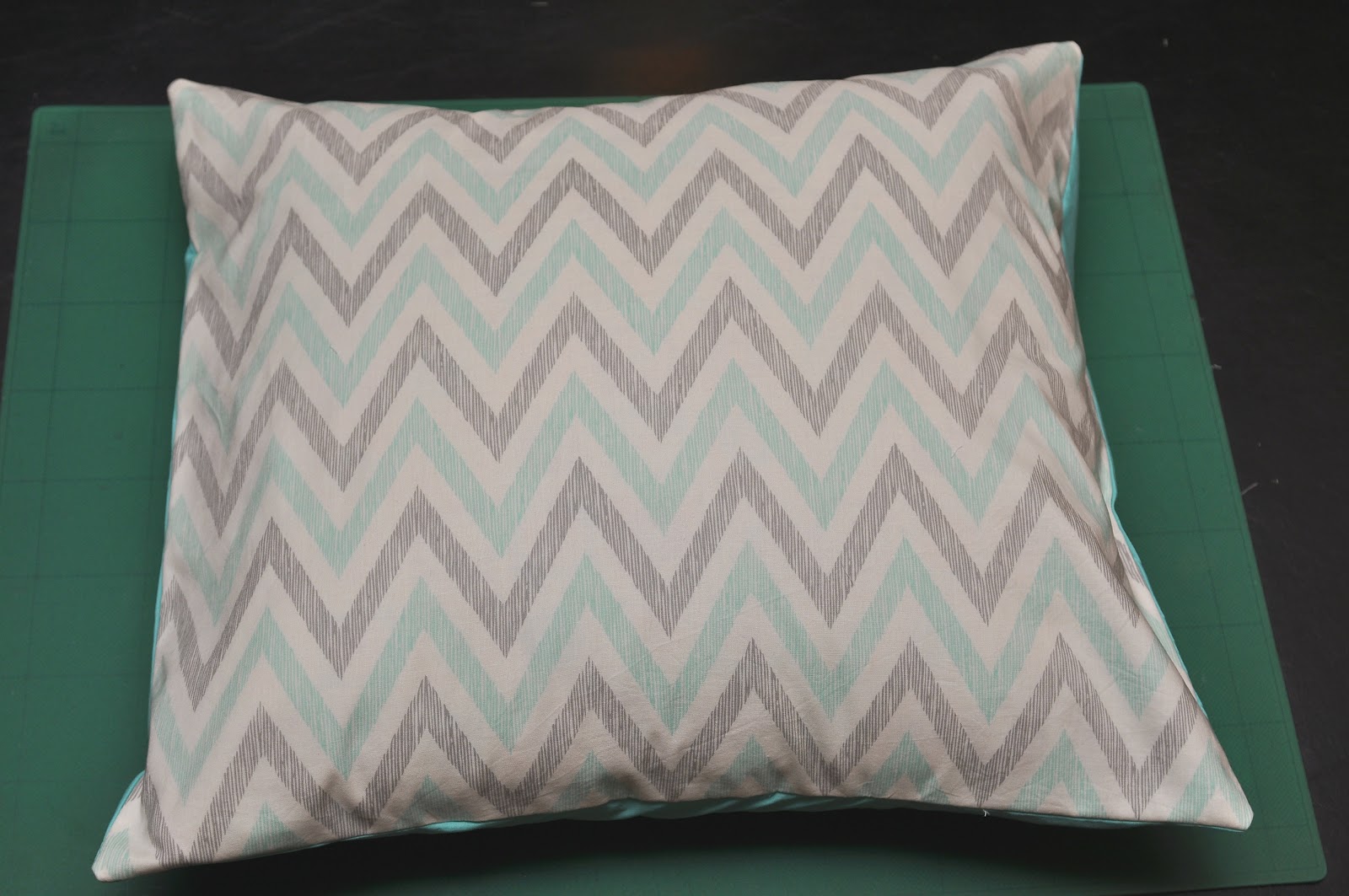 From Woo to You DIY French Seamed Envelope Pillow