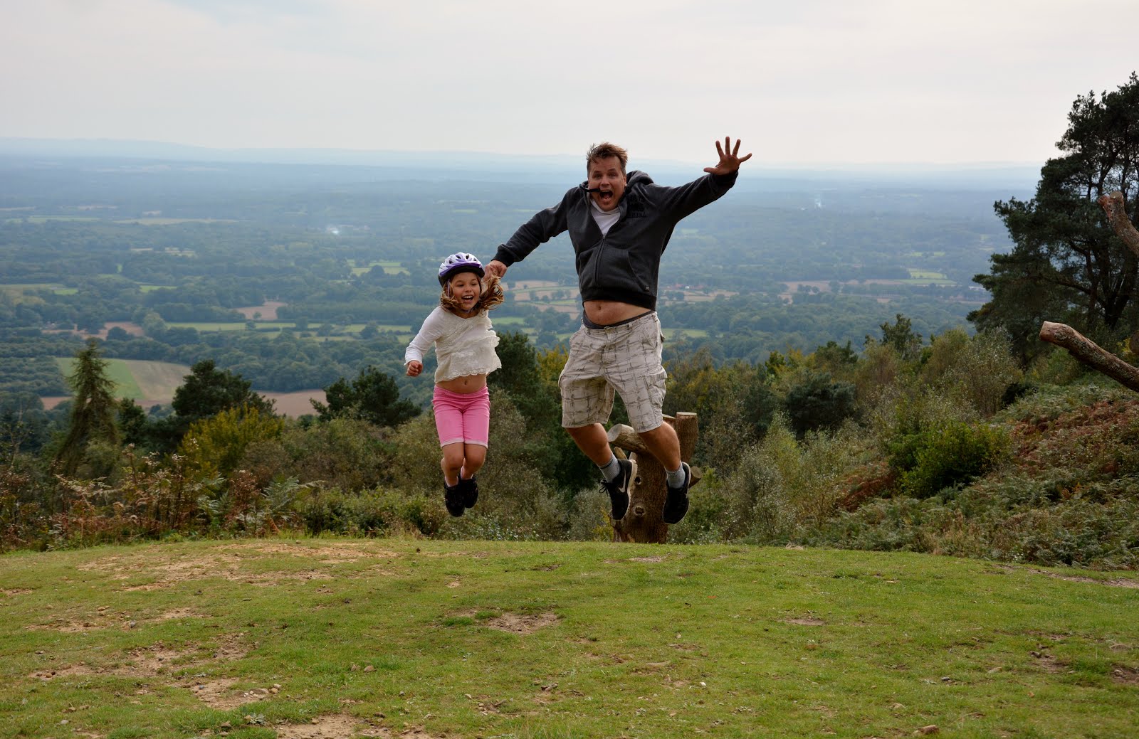 Jumping Leith Hill