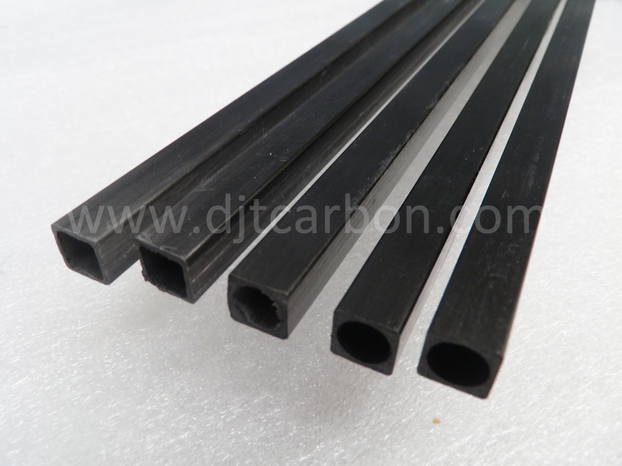 DJT Carbon Co.,Ltd Pultruded Square Carbon Fiber Tubing