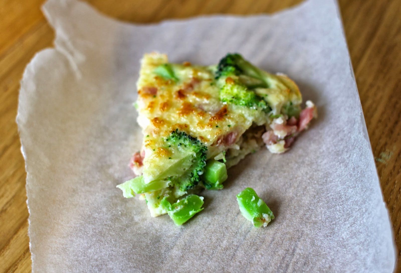 mamacook Broccoli frittata for babies, toddlers and the whole family