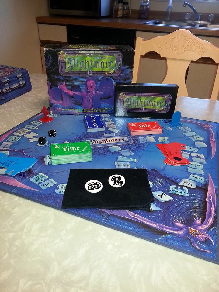 The "Nightmare" Board Game Series First Time Playing Nightmare II!!