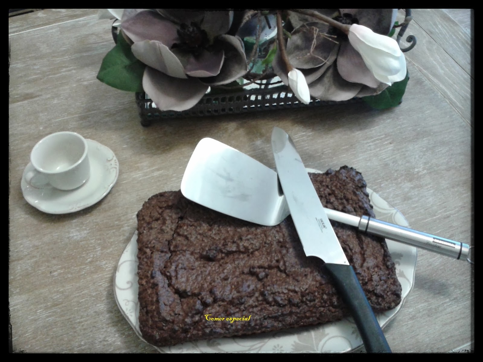 Brownie Con Nueces Y Sin Lactosa