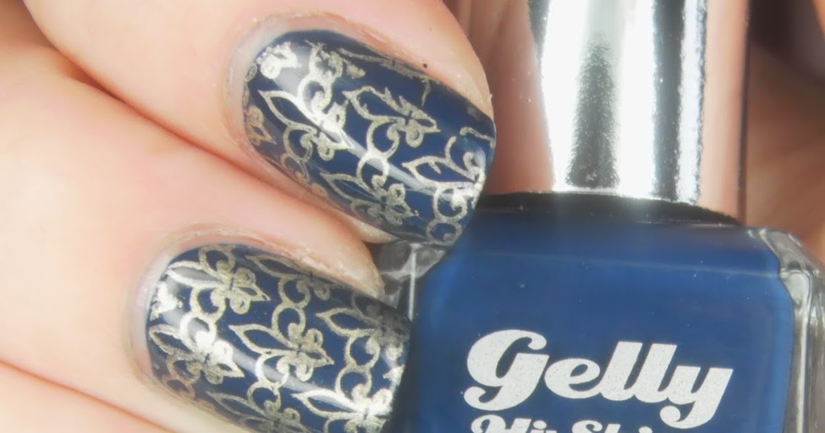 SpecialGirl Nails Fleur De Lys Stamping