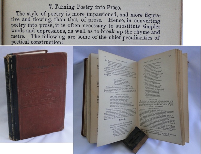 How To Turn Poetry Into Prose