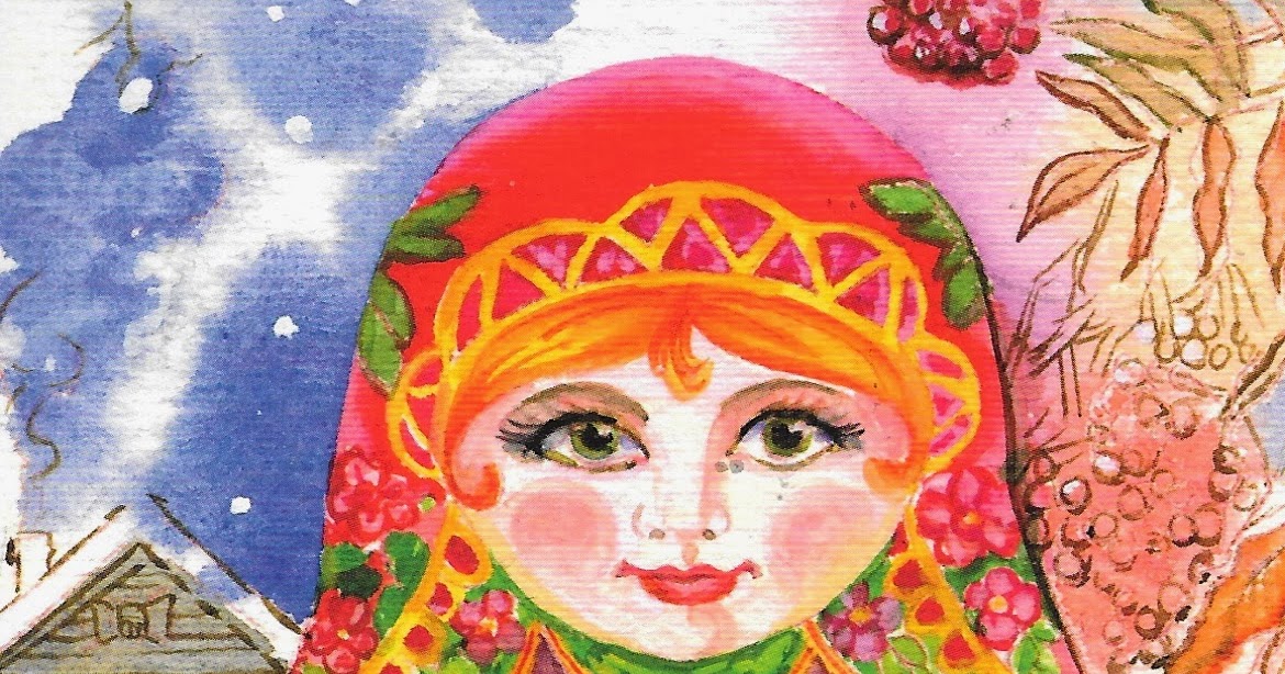 Allemaal kaarten! Russische kerstkaart