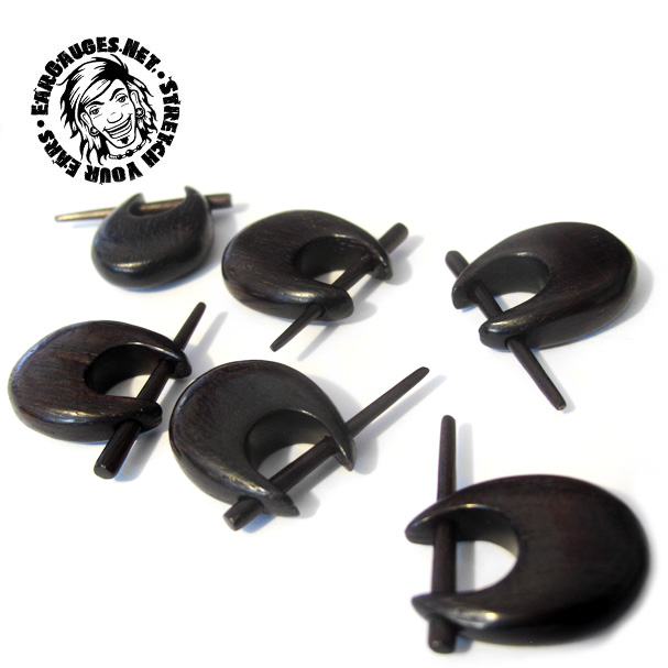 Ear Gauges Ear Stretching Wooden Stirrups Added to The Collection