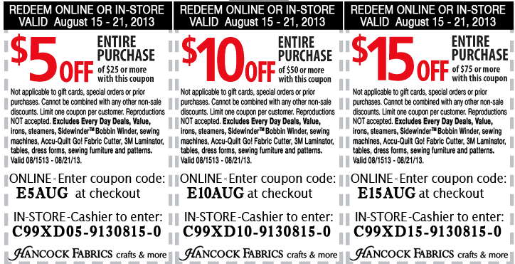 Hancock seed discount coupon code