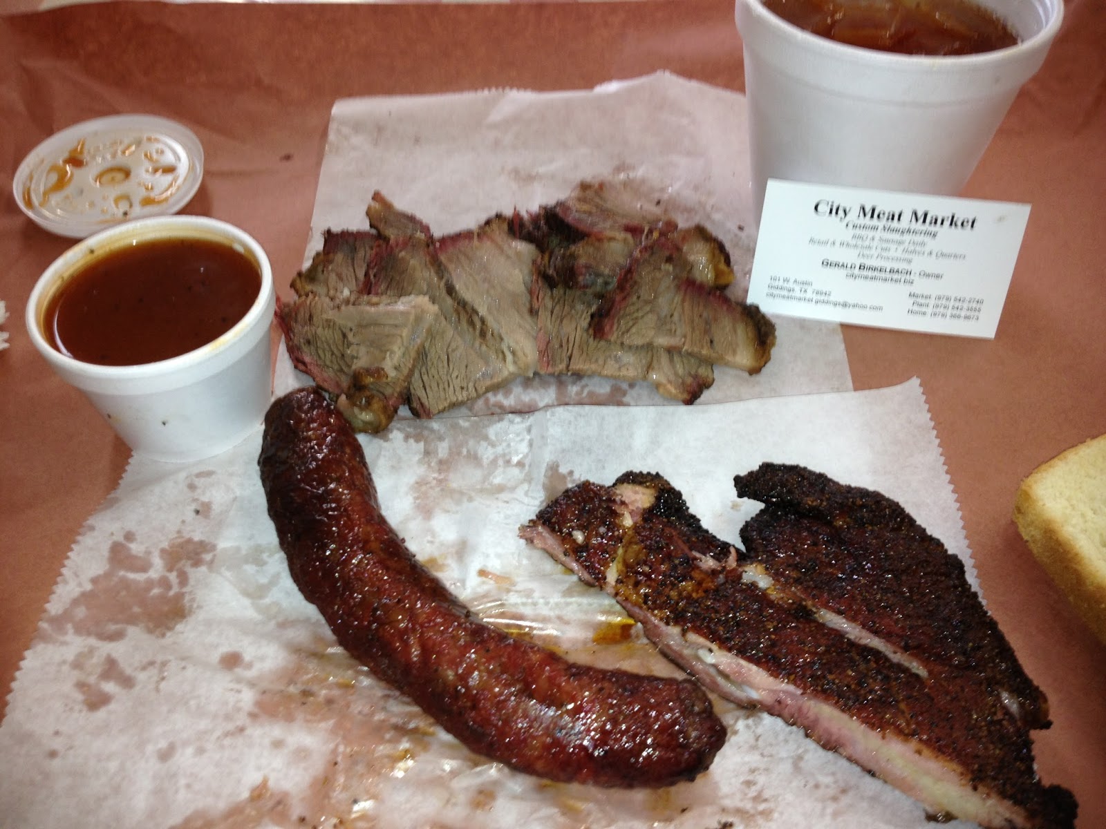 Texas BBQ Ranger City Meat Market