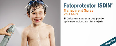 Fotoprotector ISDIN transparente Wet Skin 