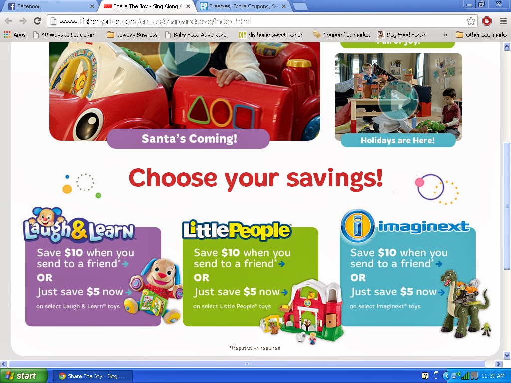 fisher price store coupon