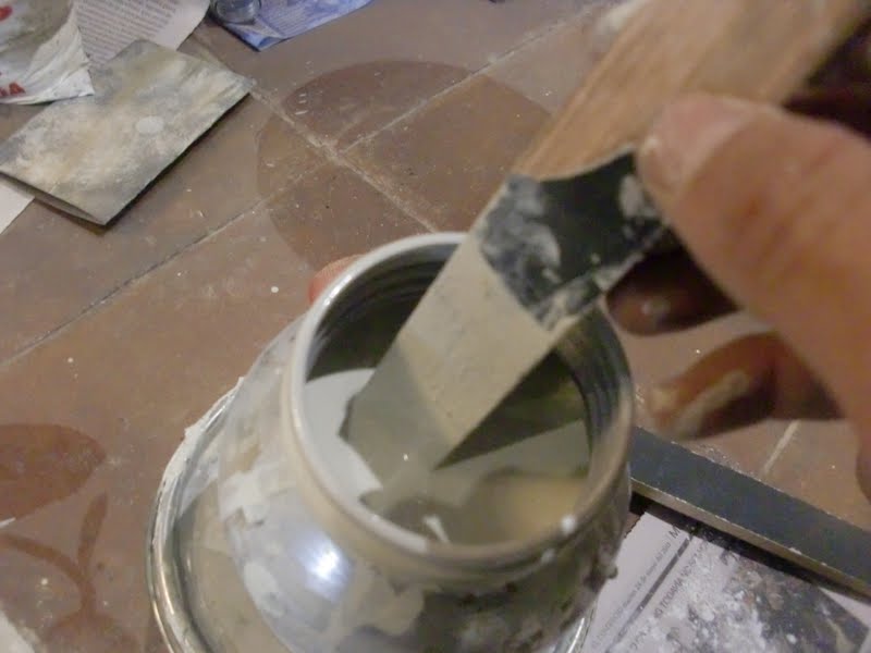 Decoraciones Manualidades En Madera: Retoques En Un Mueble Blanco Pintado