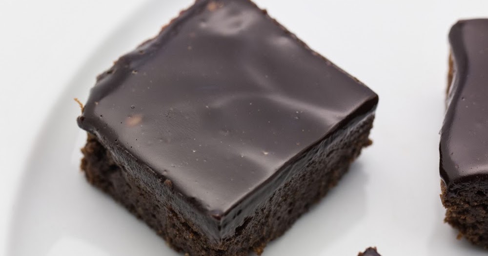 Licorice Brownies with Licorice Chocolate Fudge Frosting