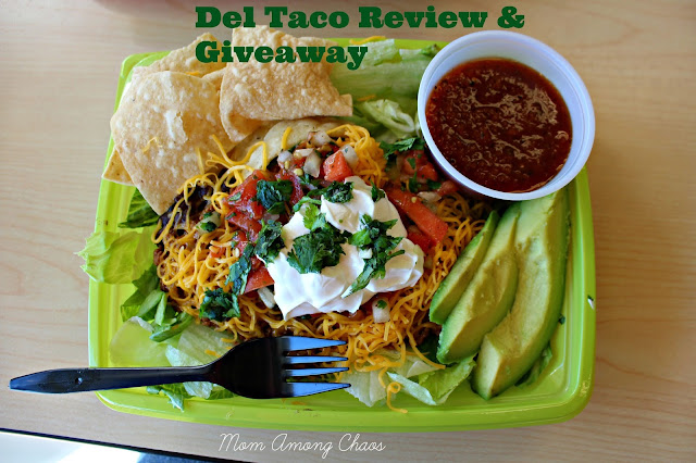 fresh, Del Taco, review, fast-food, salads, food, healthy, healthy eating, giveaway, gift card, 
